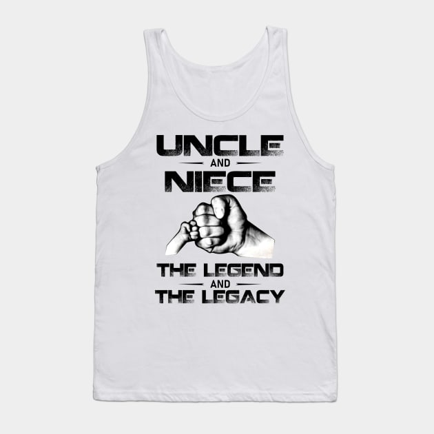 Uncle And Niece The Legend And The Legacy Tank Top by nikolay